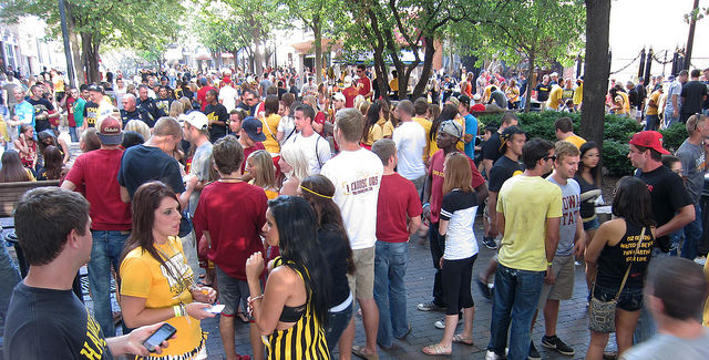 bar scene Iowa City